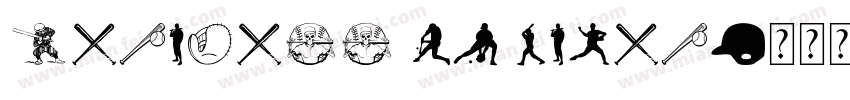 Baseball in Texas字体转换